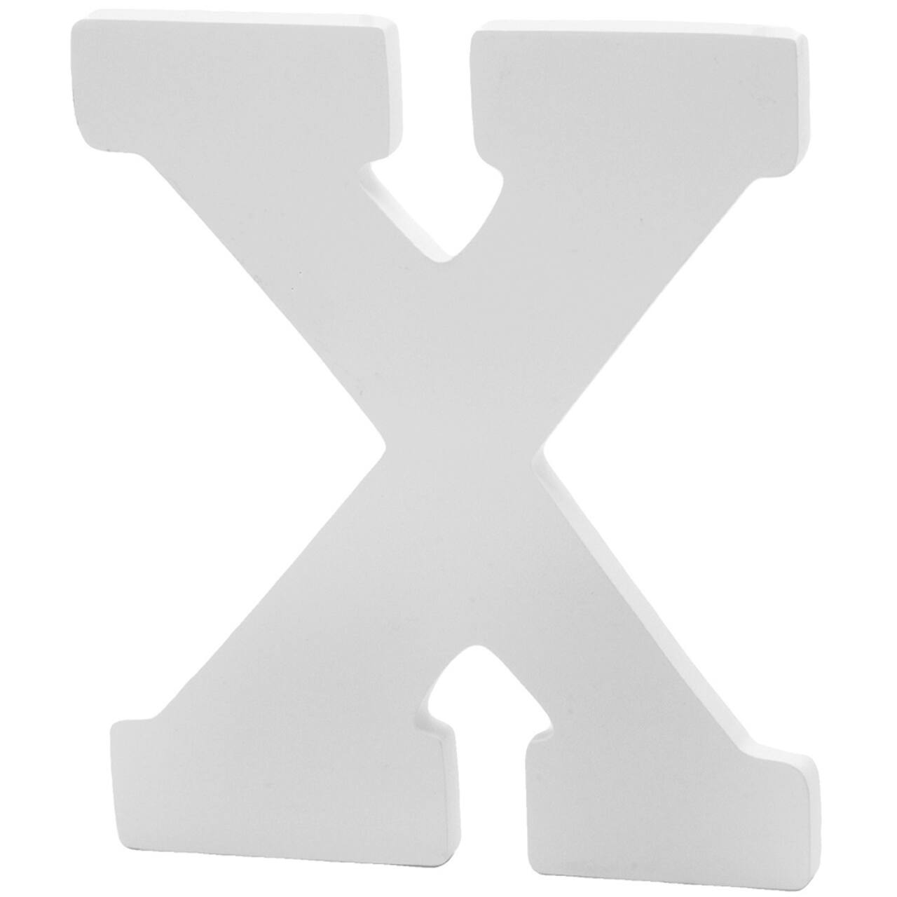 6 Pack: 9" White MDF Whimsy Letter by Make Market®